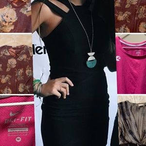 Super cute black mini dress!!